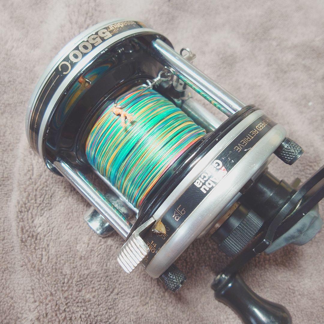 実戦フルセットAbu5500C+先鋭剣崎AR+サニービシ他(匿名配送)