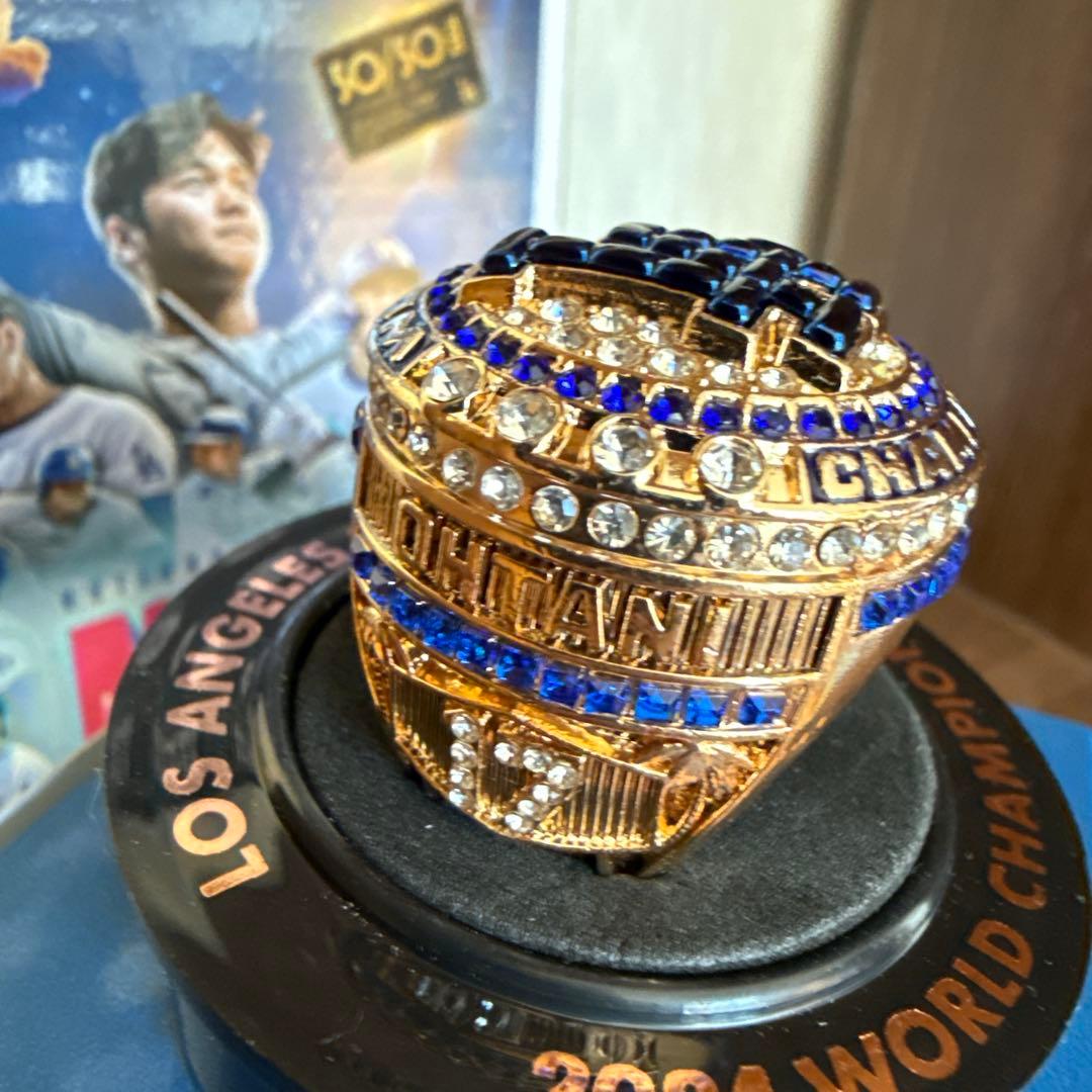 大谷翔平 2024 MVP レプリカリング セット