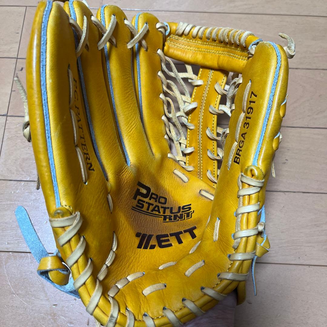 ZETT プロステイタス 左利き　野球グローブ