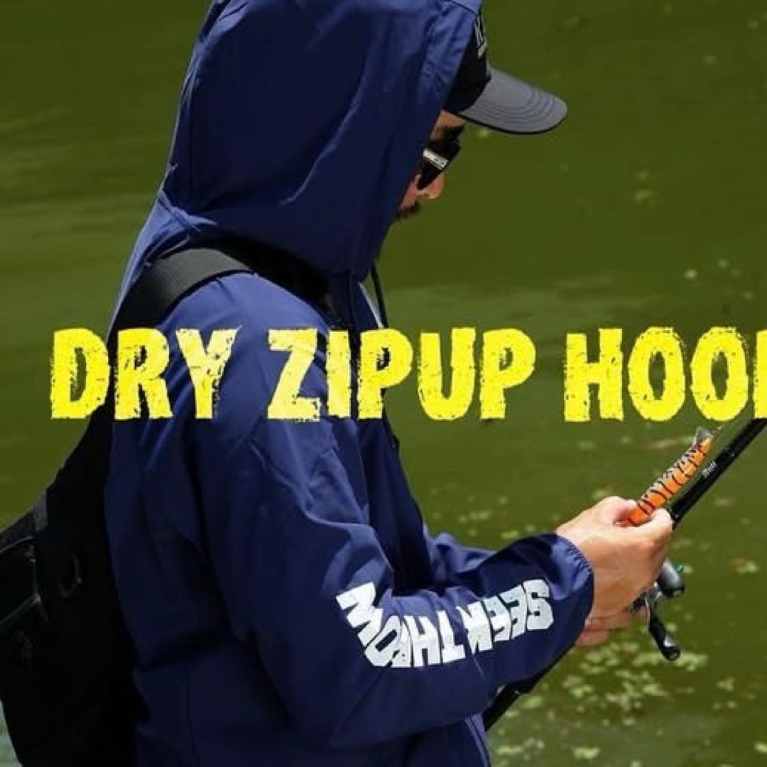 新品　レイドジャパン DRYZIPUPHOODIE パーカー　L 黒　金森隆志