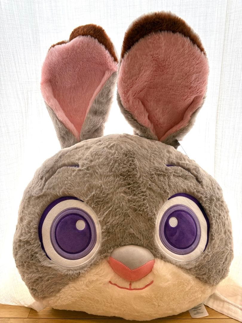 ★新品　特大　ズートピア　ジュディ　人形　クッション　ぬいぐるみ　Disney