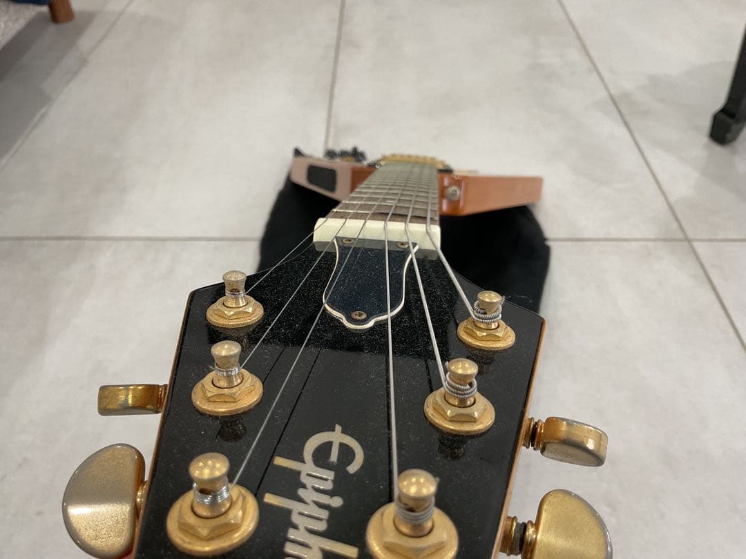 ギター 2005 epiphone Flying V 1958 korina