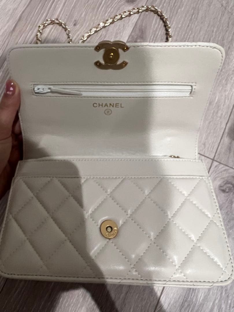 CHANEL シャネル　ショルダーバッグ　チェーンウォレット　ノベルティ