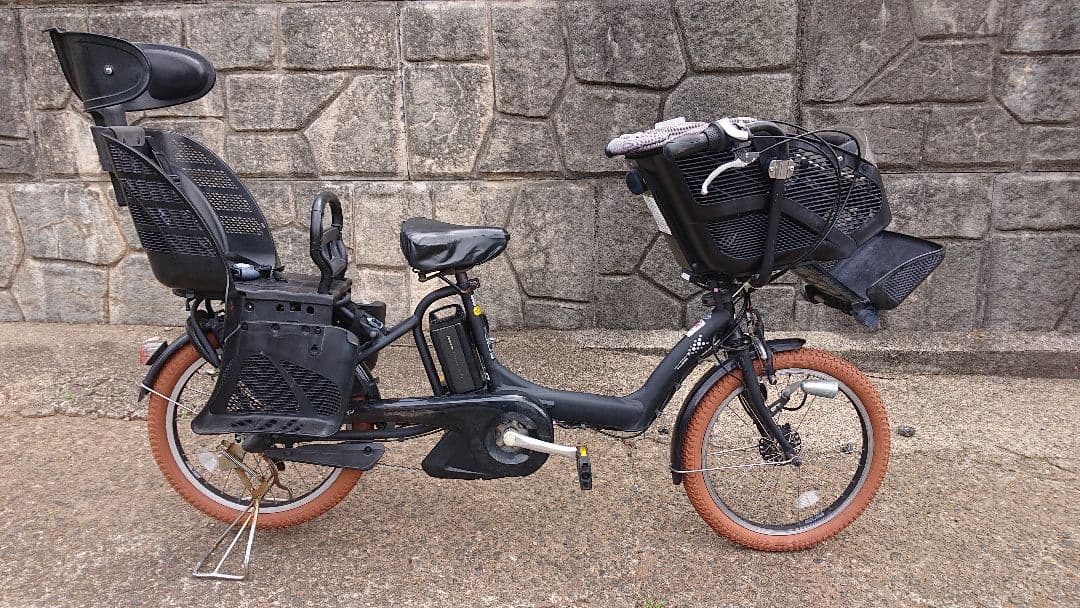 ブリヂストン 電動アシスト自転車 アンジェリーノ 3人乗り近県配達可能