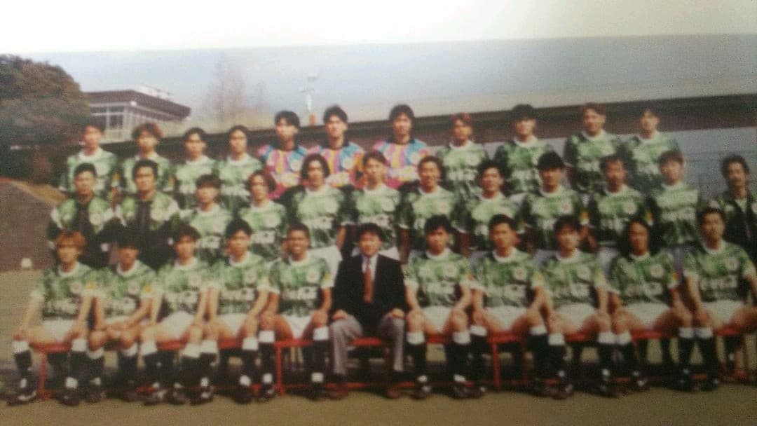 30年前のJリーグ開幕戦ヴェルディvsマリノスのノベルティー写真