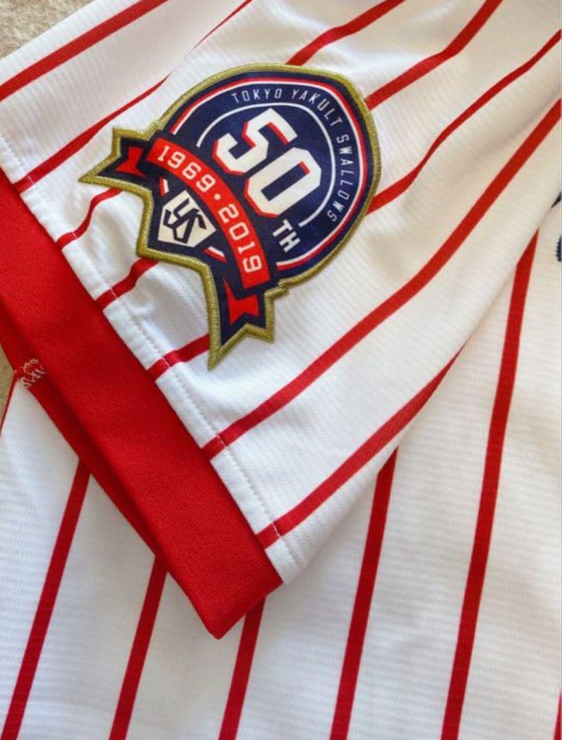 【美品】今浪隆博 ヤクルトスワローズ 50周年ユニフォーム