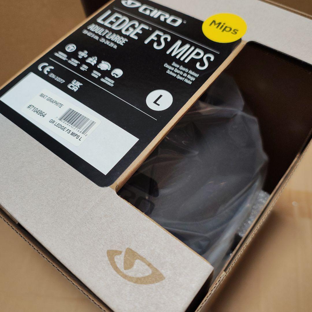 新品　GIRO ヘルメット　LEDGE FS MIPS　Lサイズ
