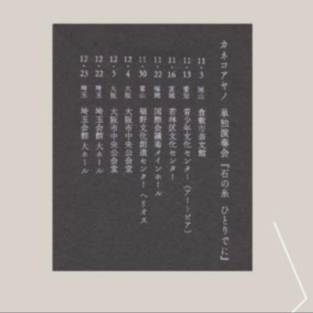 カネコアヤノ ロングTシャツ 石の糸 ひとりでに