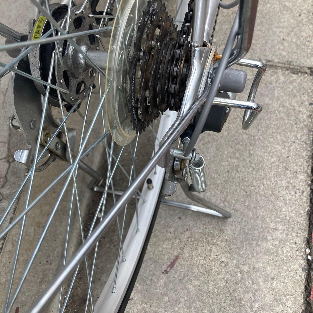 26インチ　シティサイクル ほぼ未使用/車庫保管車　　取りに来る方限定❗️