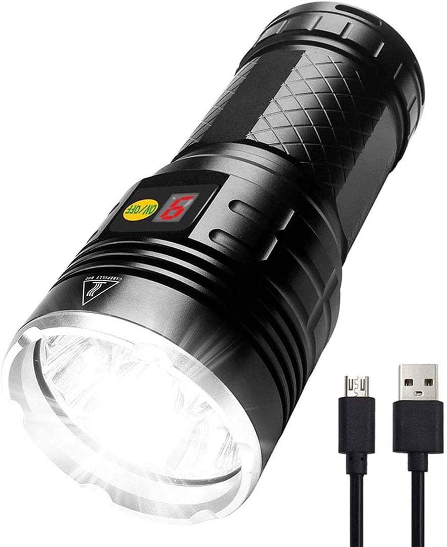 ⭐️懐中電灯 LED 強力 防災 停電対応 地震対策 登山 夜釣り 非常時