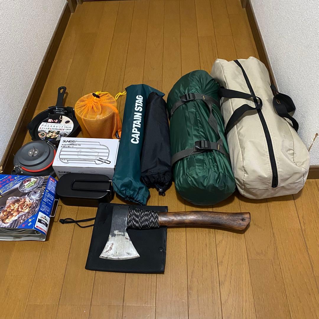 ソロキャンプセット　まとめ売り