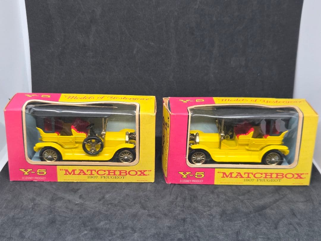 do※39 ヴィンテージ マッチボックス モデルオブイエスタイヤー ミニカ