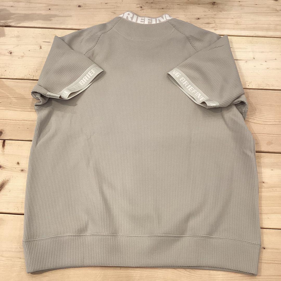 新品　BRIEFING 正規品　NECK LOGO HIGHNECK ベージュ