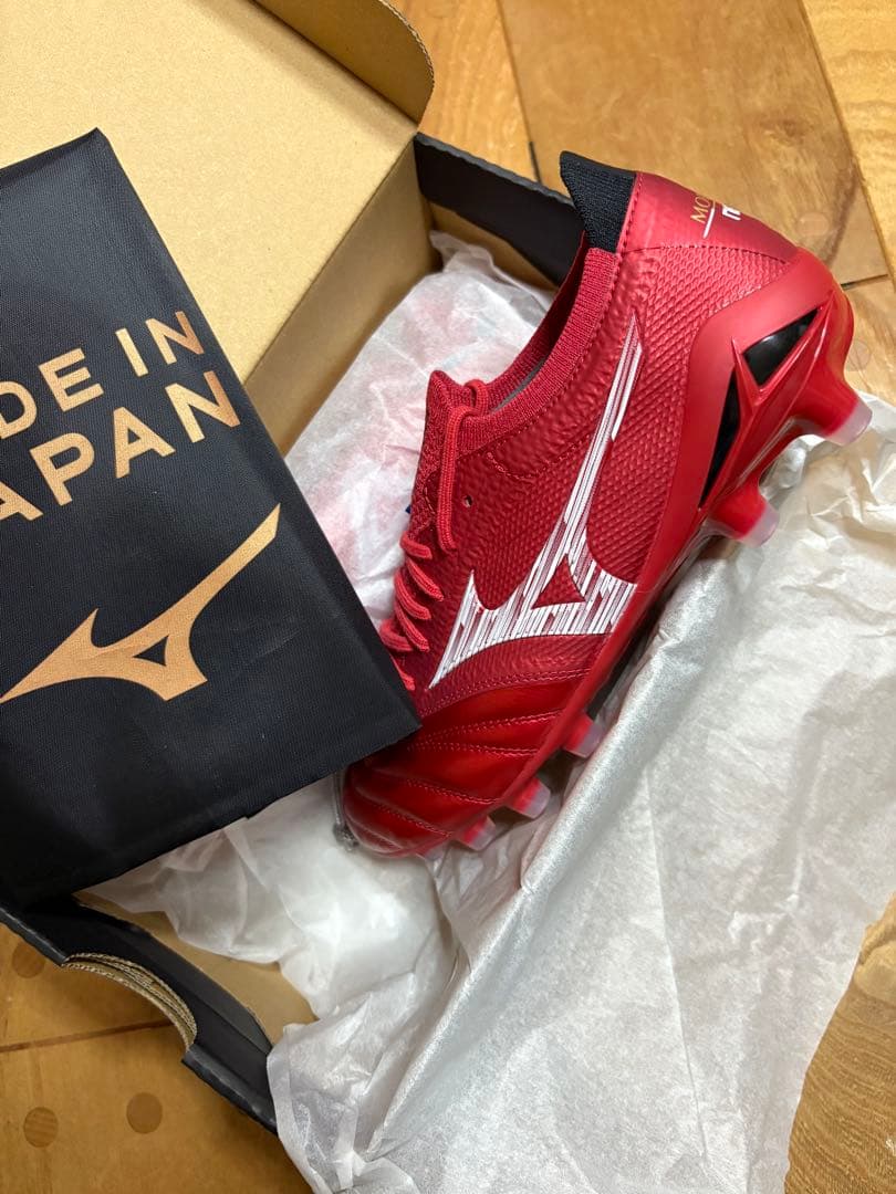 新品　40周年限定　レアサイズ　ミズノ　モレリア ネオ4 β JAPAN 28