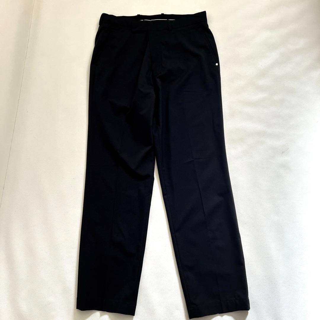 【美品✨メタルロゴ】RLX ラルフローレン ゴルフパンツ XLサイズ ブラック