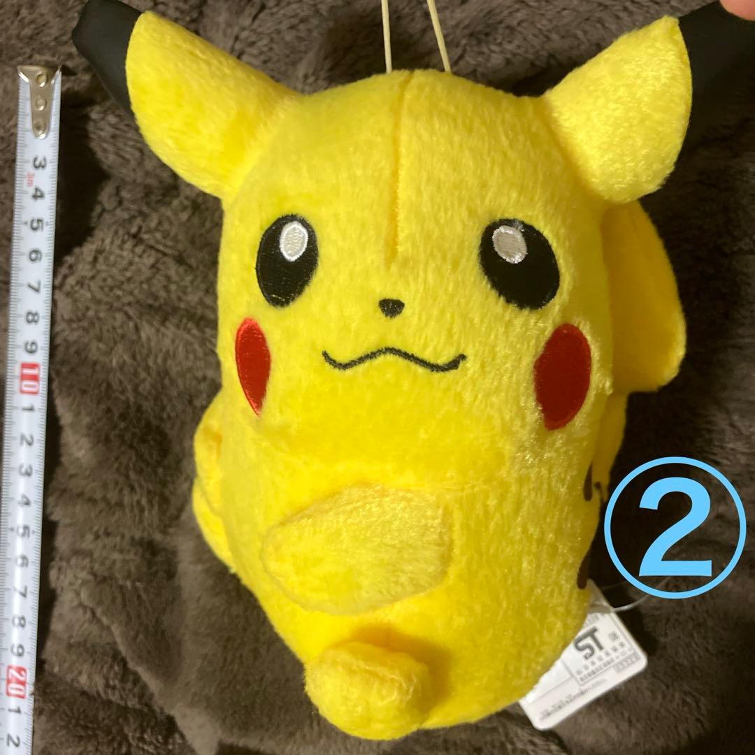 ピカチュウ 2008 ぬいぐるみ 同種4体セット ポケモン バンプレスト