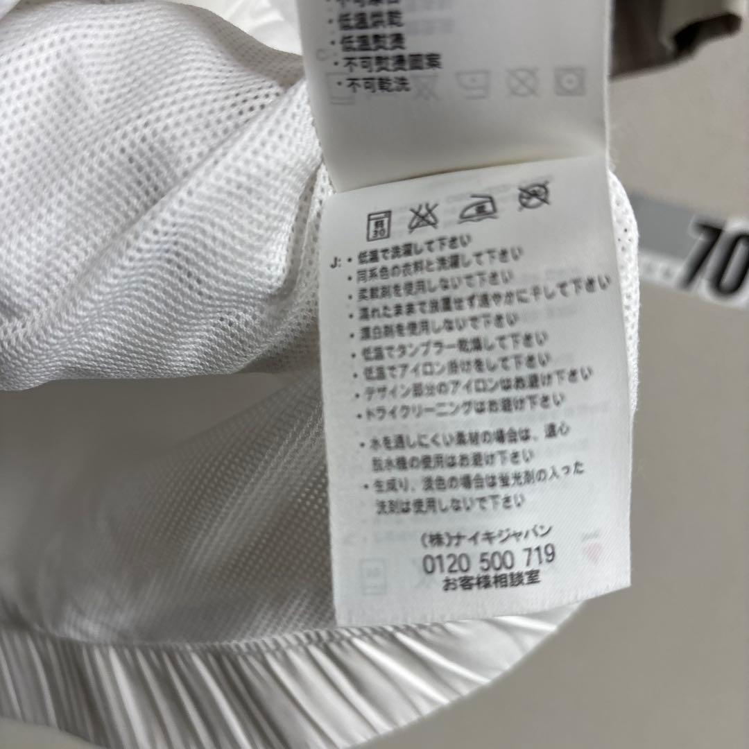 ナイキ NIKE golf ゴルフ ハーフジップ ナイロンジャケットM 白