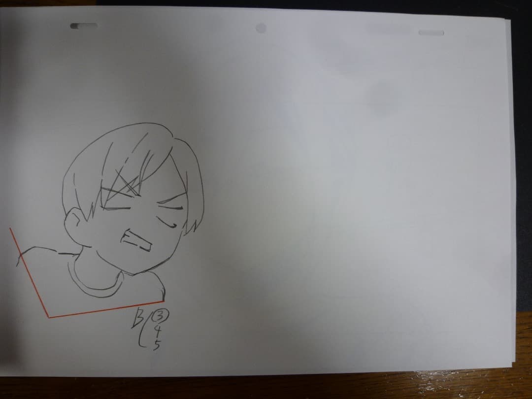 君のことが大大大大大好きな100人の彼女 直筆原画 　銘戸芽衣　三森すずこ