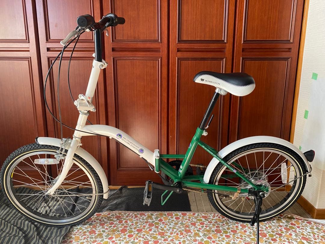 ウィンブルドン公式　折り畳み自転車