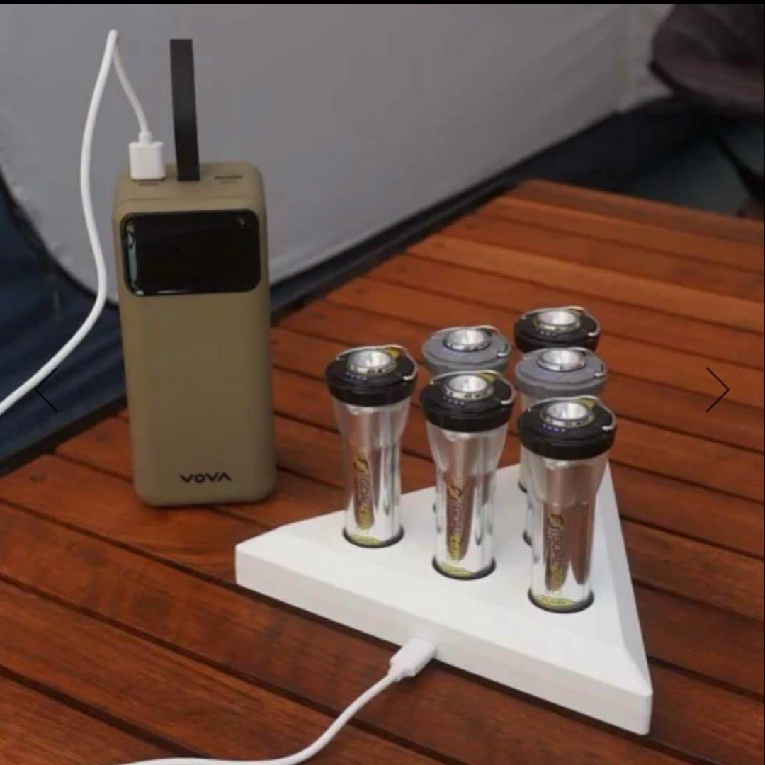 GARMOR WHITE BASE CAMP ゴールゼロ充電器　ブラック