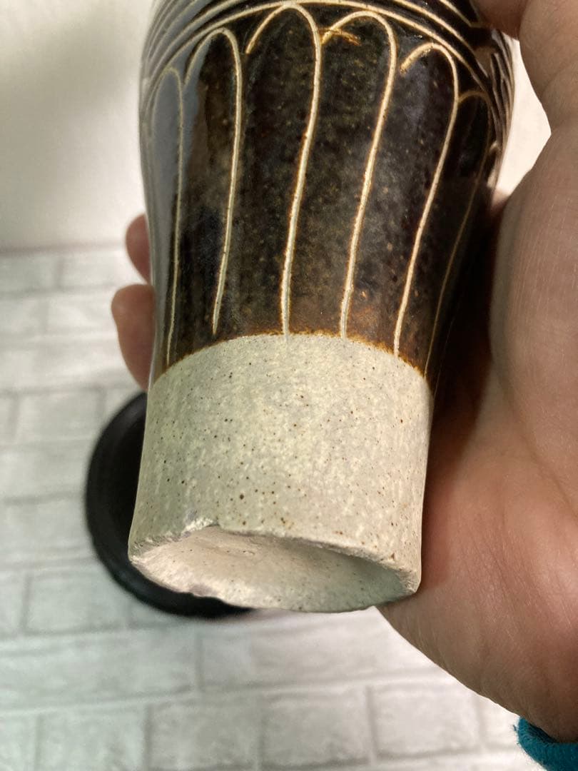 磁州窯 中国陶芸 花瓶
