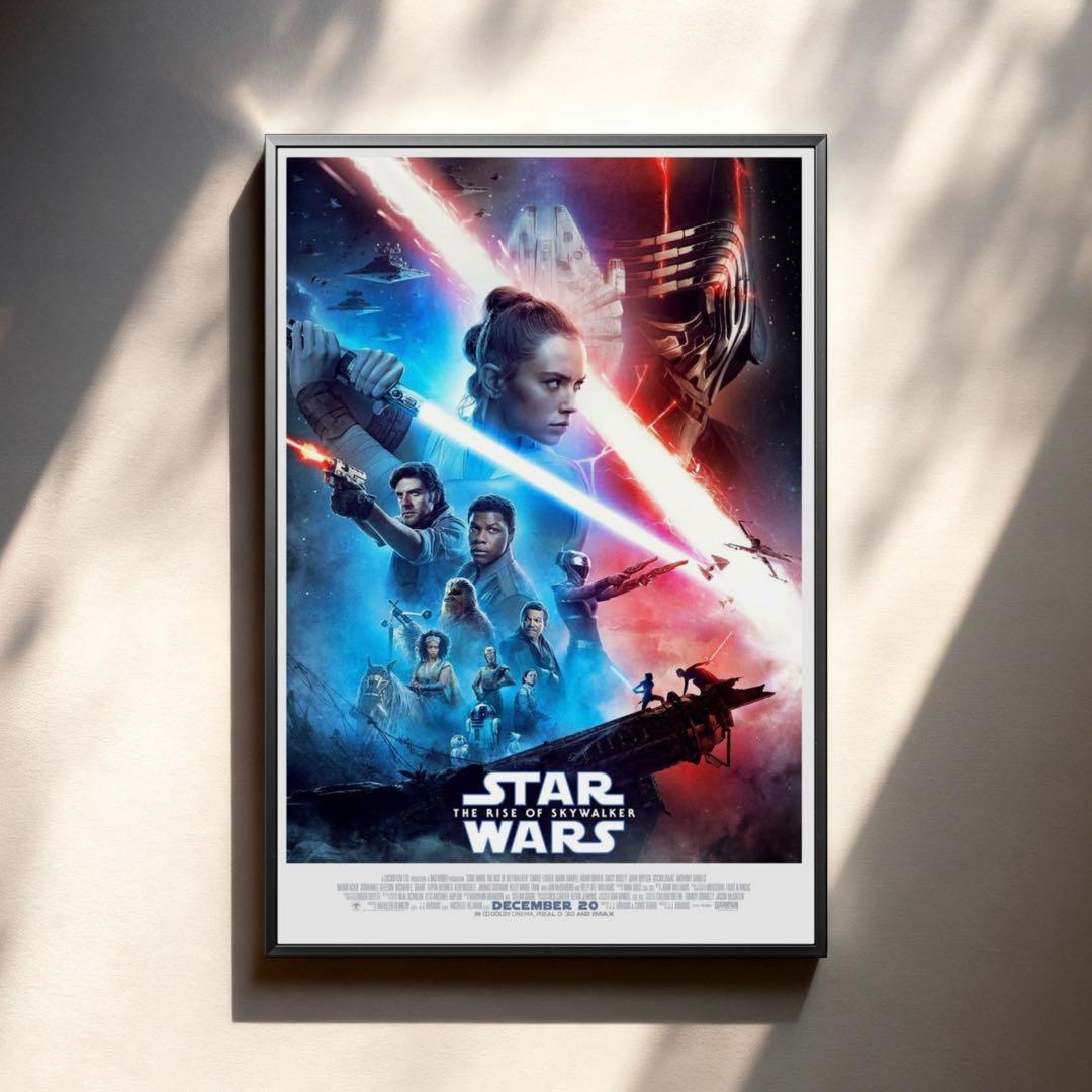 *枚数限定*映画館用両面印刷ポスターUS版:スターウォーズ9