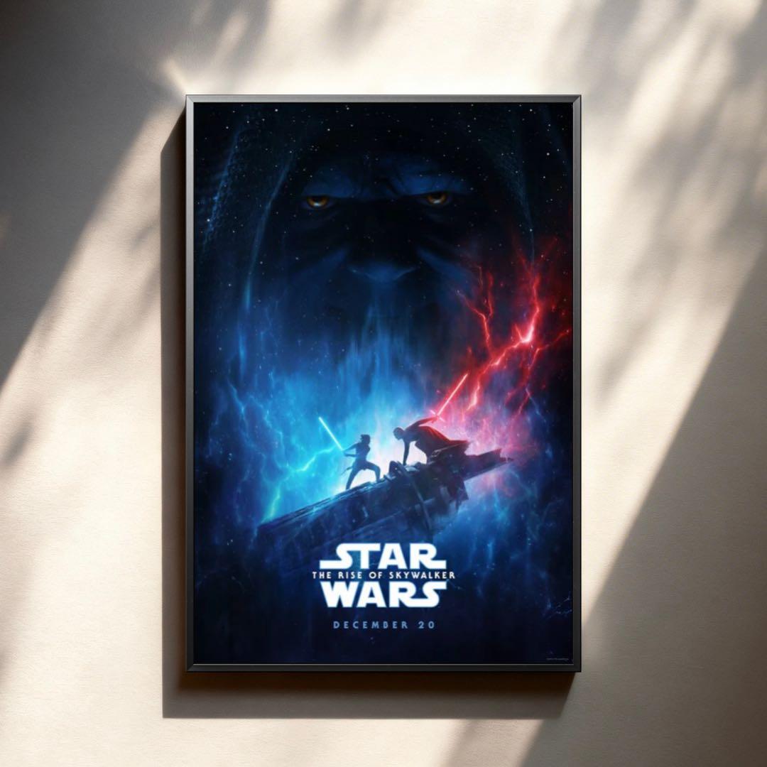 *枚数限定*映画館用両面印刷ポスターUS版:スターウォーズ9