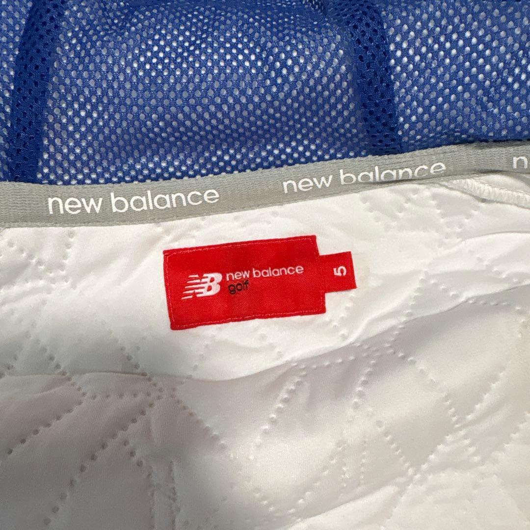 【New Balance】ゴルフジャケット ホワイト　キルティング　サイズ5