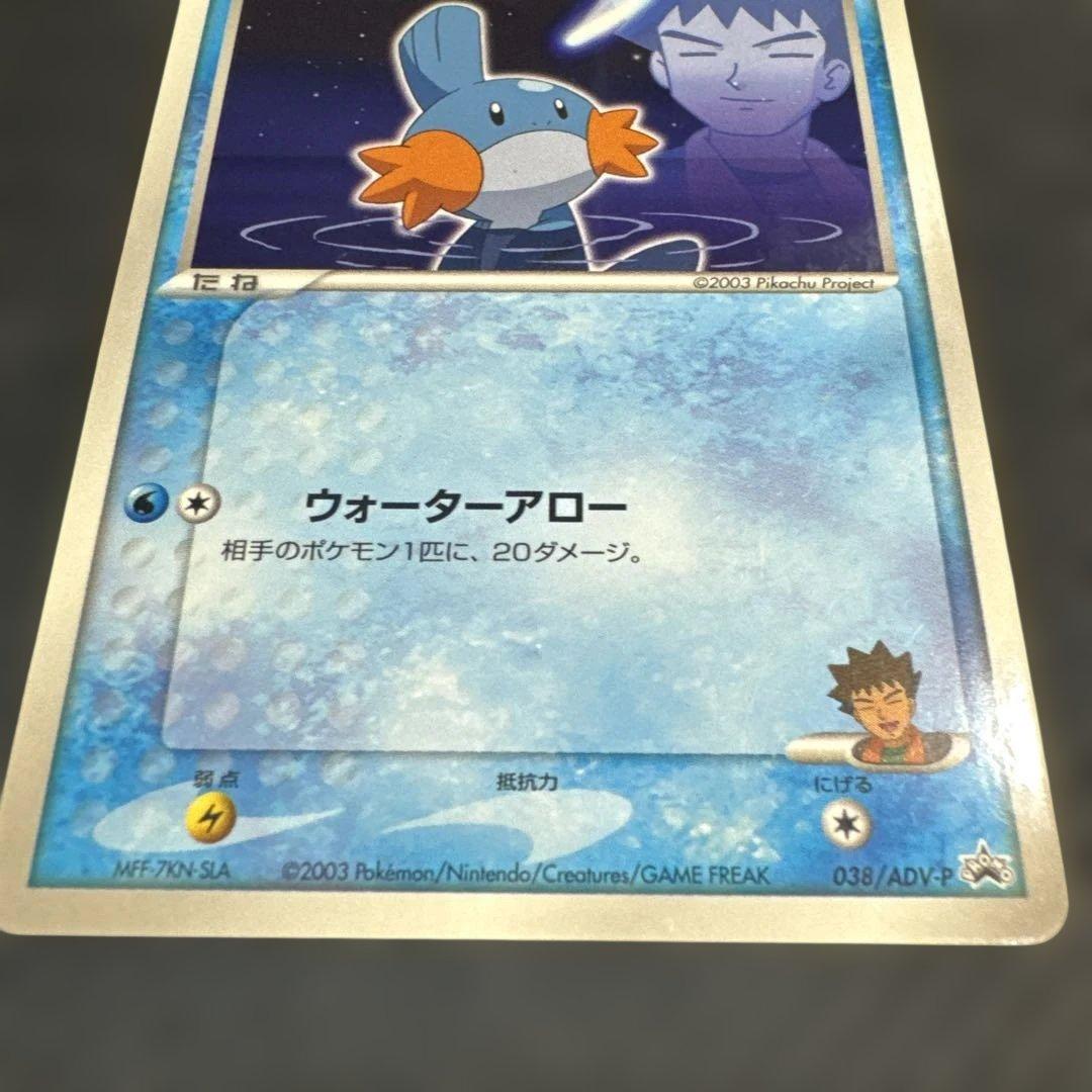 ポケモンカード タケシのミズゴロウ プロモ