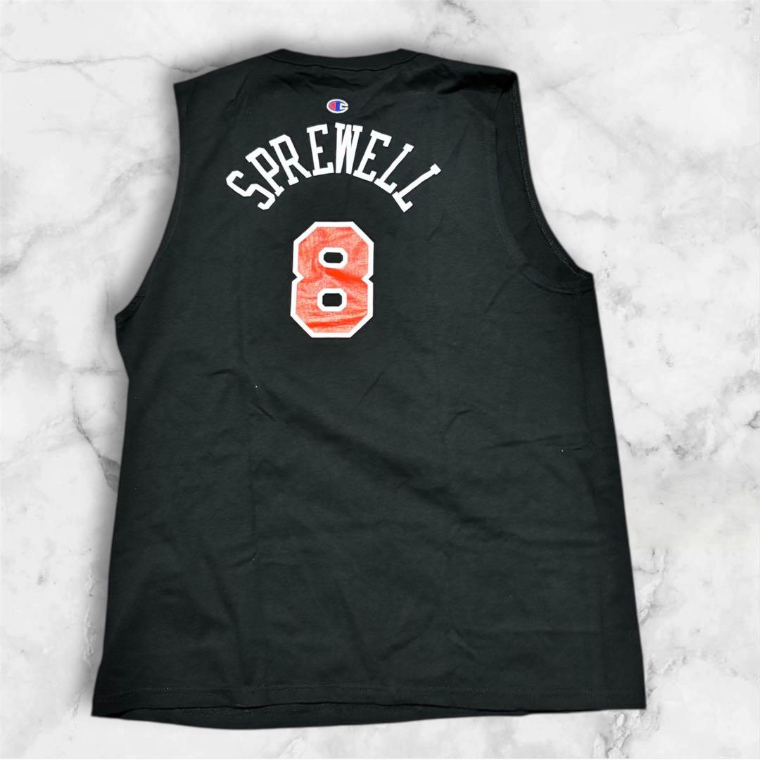 送料込　希少 00s champion Knicks スプリーウェル