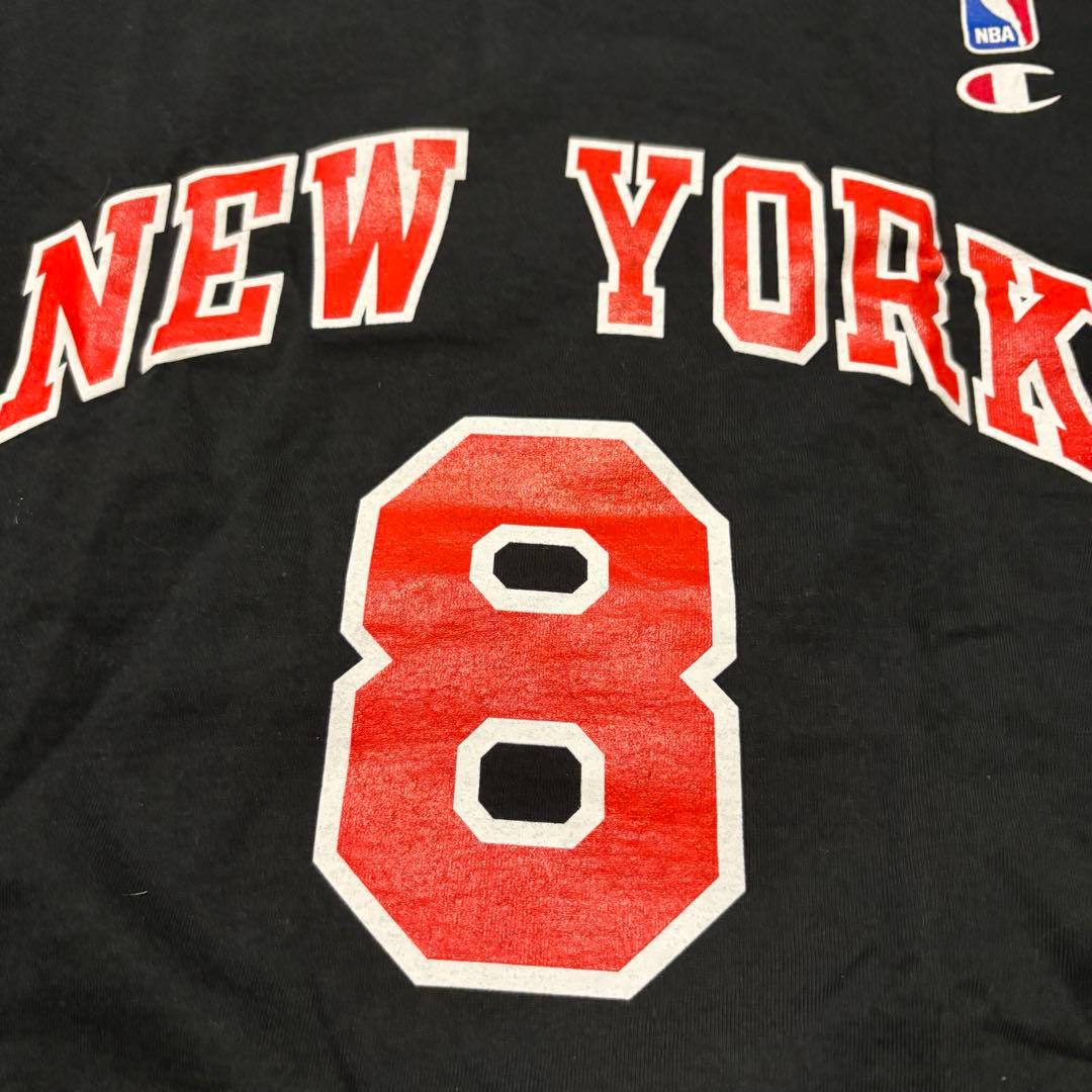 送料込　希少 00s champion Knicks スプリーウェル