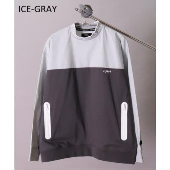 LUXE/R GOLF ストレッチ布帛プルオーバー 45932icem