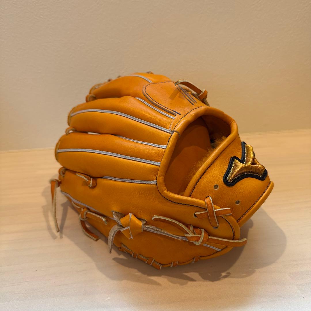 新品未使用湯もみ型付済み　ミズノプロ　軟式グラブ　石井琢朗共同開発モデル