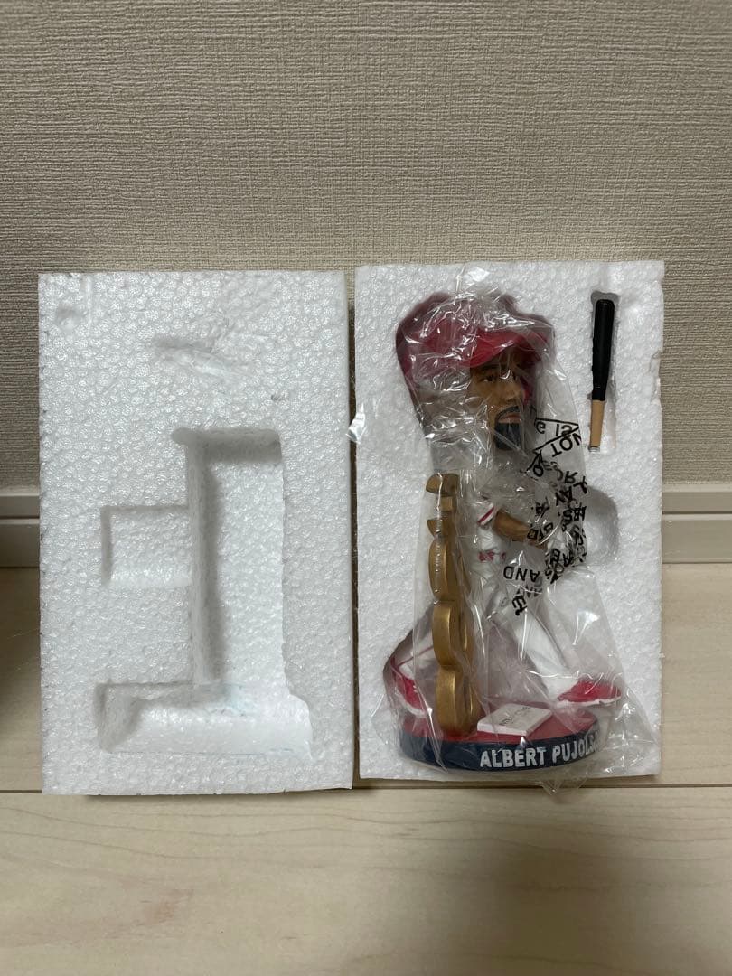【来場者限定】プホルス PUJOLS3000本安打記念 ボブルヘッド MLB限定