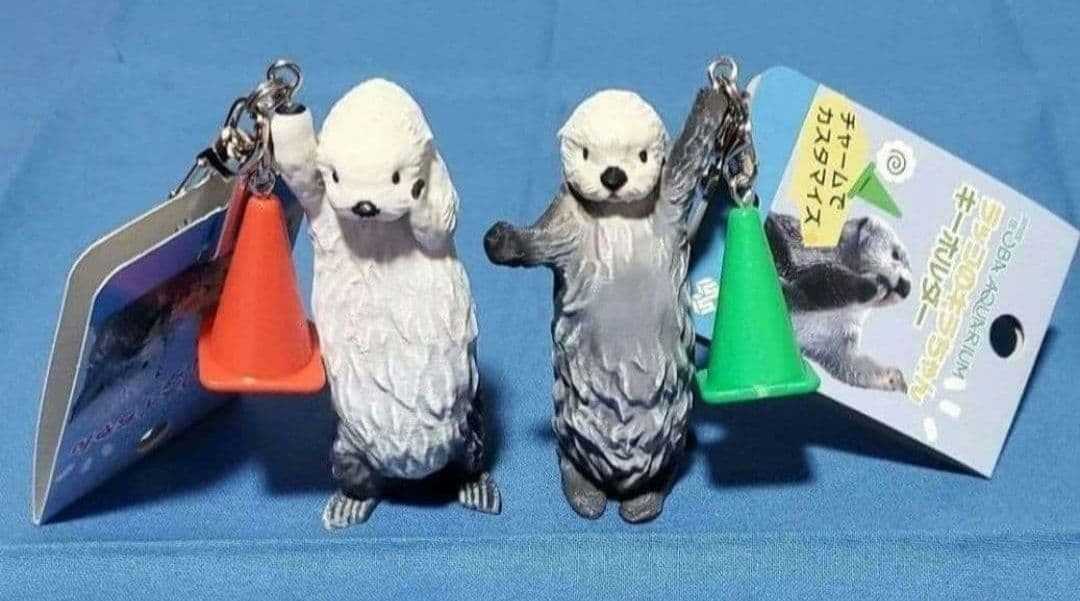 鳥羽水族館 ラッコ メイちゃん キラちゃん キーホルダー 新品