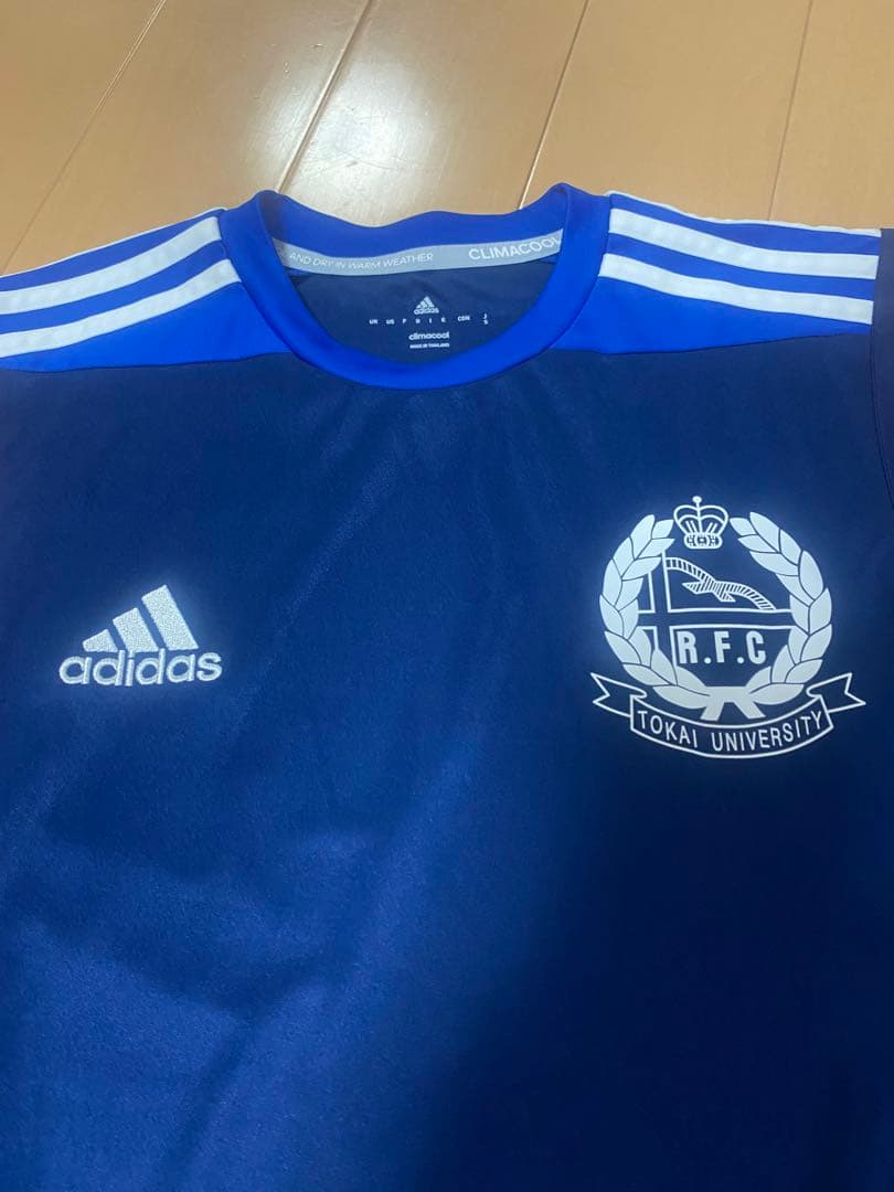 東海大学 adidas ラグビー ノースリーブ ネイビー