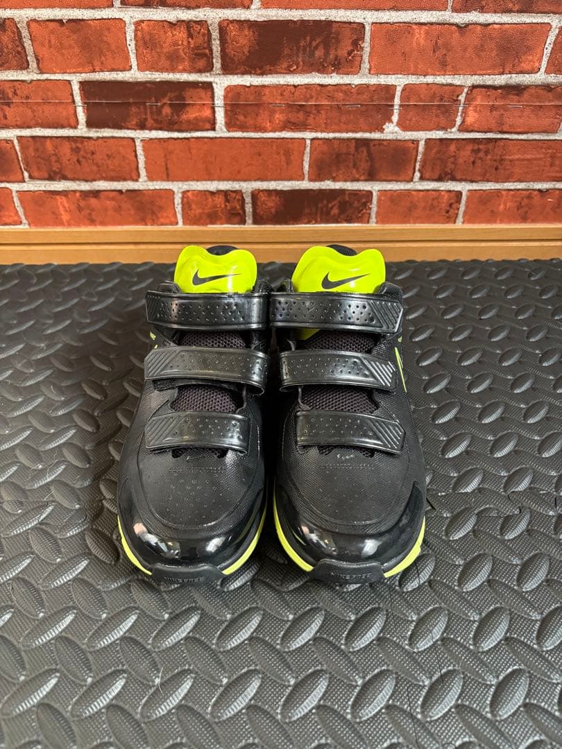 Nike 野球 アップ トレーニングシューズ ブラック/ライム