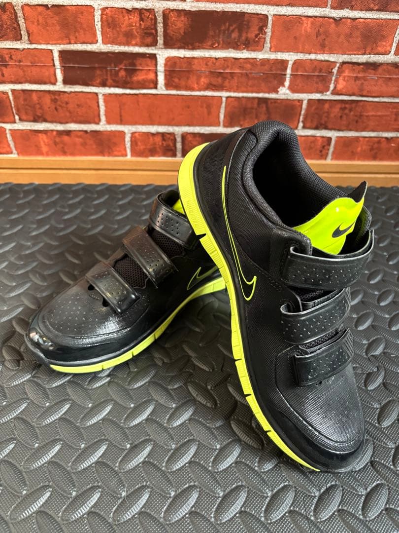 Nike 野球 アップ トレーニングシューズ ブラック/ライム