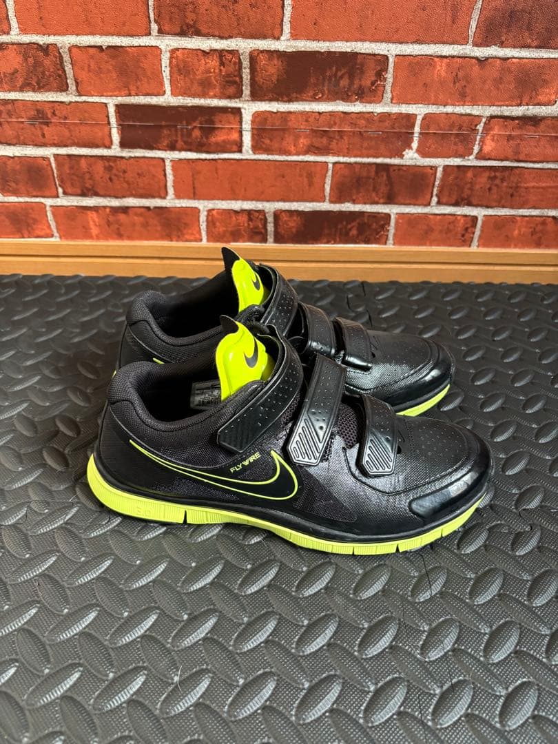 Nike 野球 アップ トレーニングシューズ ブラック/ライム