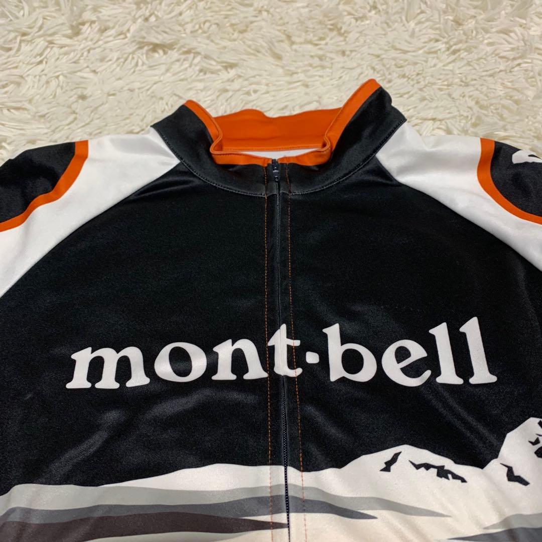 【美品】mont-bell モンベルWICサイクル　ロングスリーブ　ジャージ