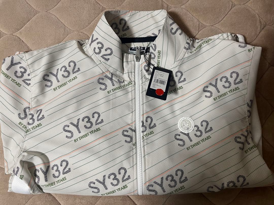 SY32ゴルフ STRETCH GRAPHIC ZIP JACKET ジャケット
