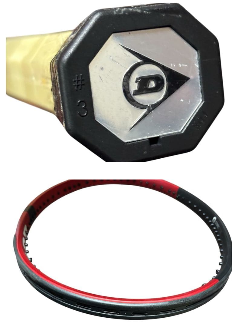 美品 DUNLOP CX200 テニスラケット3本セット