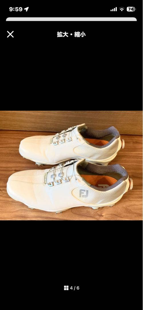 FootJoy ゴルフシューズ ホワイト