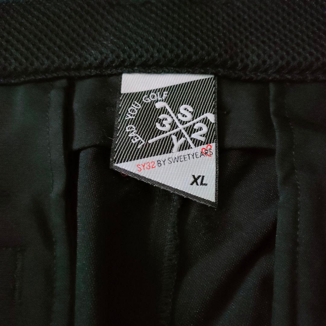 【美品】SY32 by SWEET YEARS ゴルフパンツブラック XL