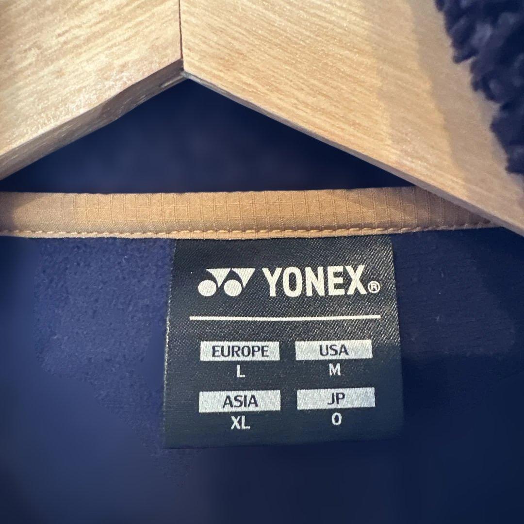 断捨離最終値下げ☆YONEX フリースジャケット 黒・オレンジ2025