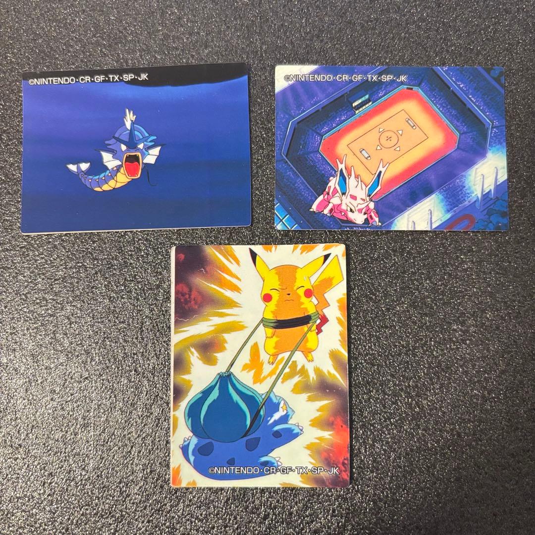 希少 ポケモン　明治 シール　初期　レトロ 1999年