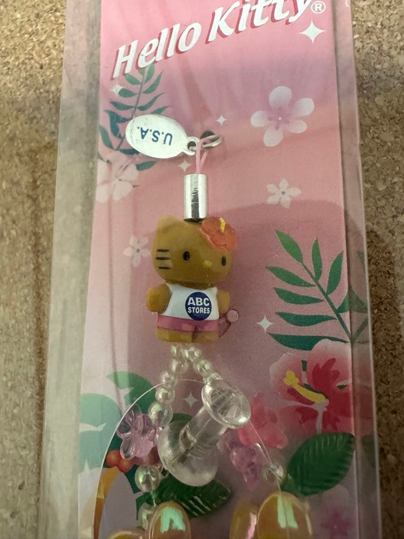 た*ぽ様 ハローキティ ハワイ ストラップ