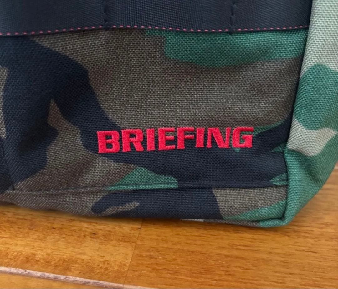 【廃盤希少】BRIEFING ブリーフィング 迷彩 カートバッグ