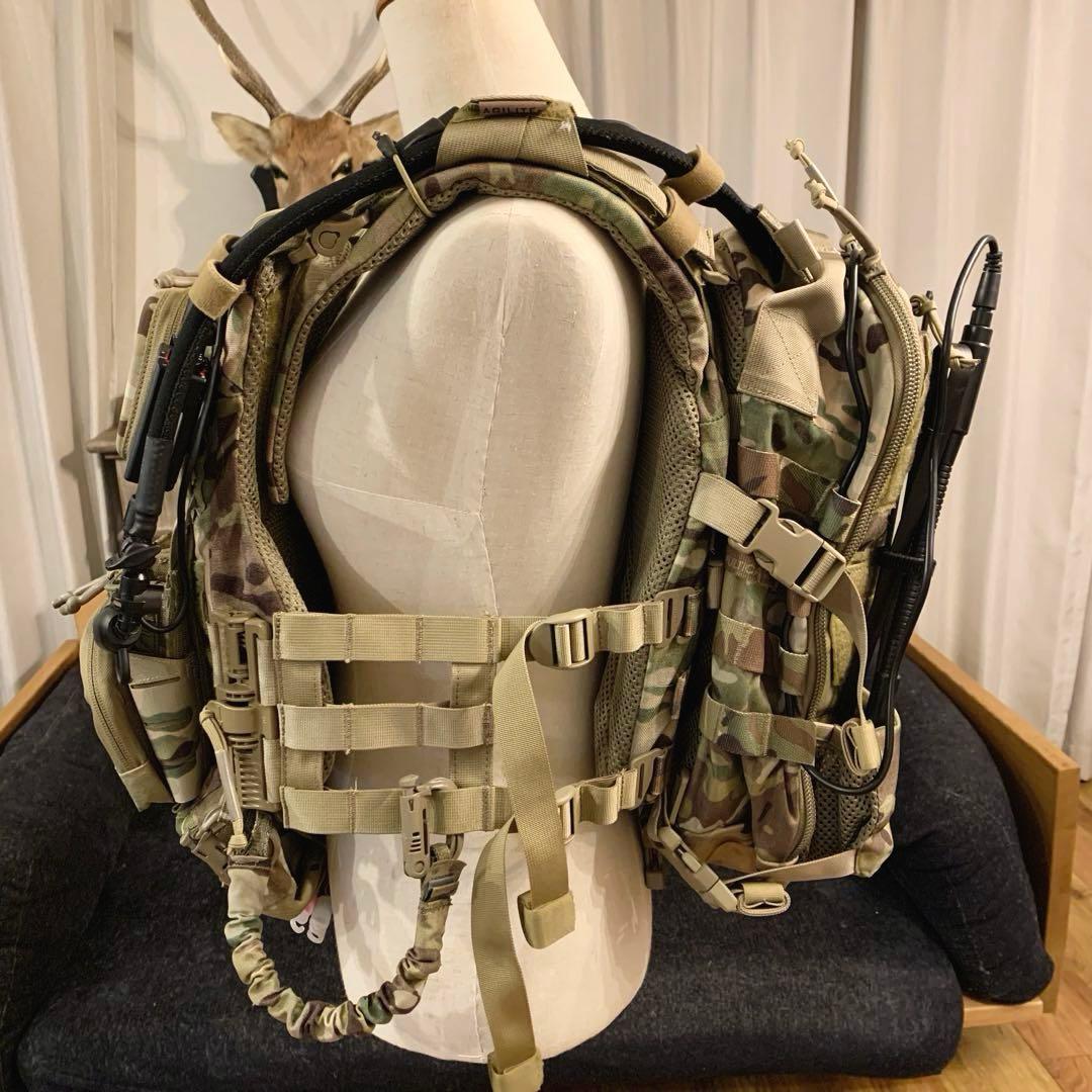 実物 AGILITE K19セット FMA/FCS MPU5用 PTT付属