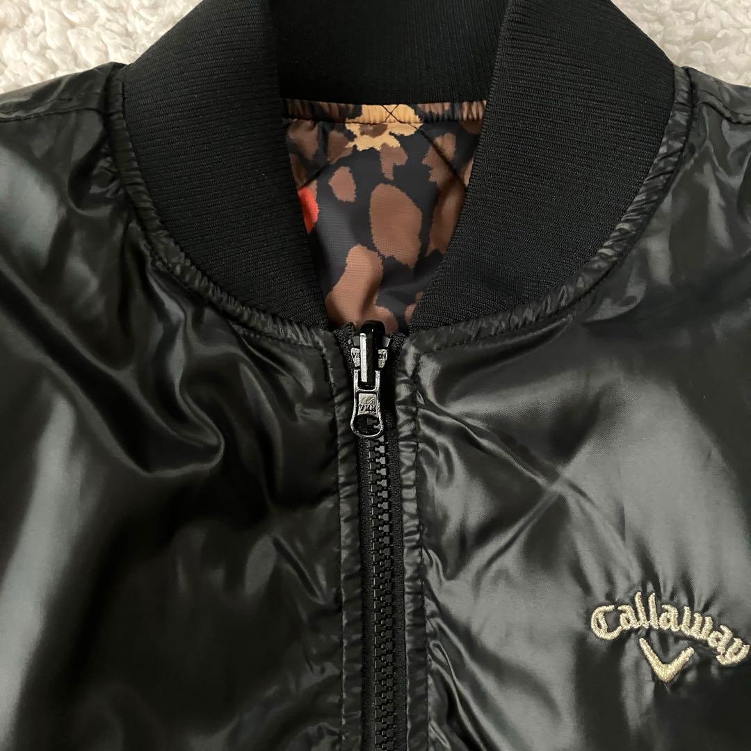 美品　Callaway 2WAY リバーシブル ダウンジャケット M